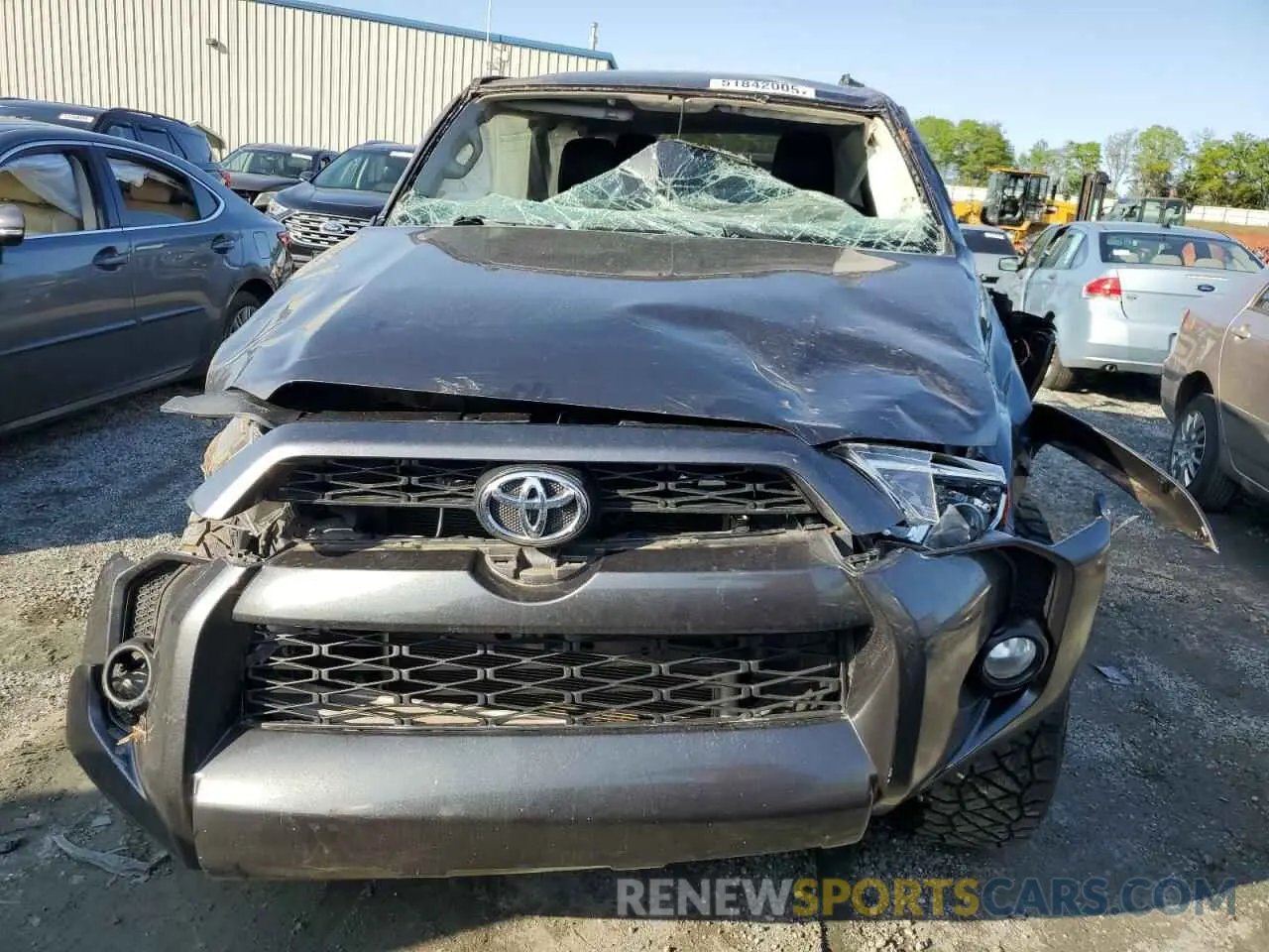 5 Photograph of a damaged car JTEBU5JR6K5634714 TOYOTA 4RUNNER 2019