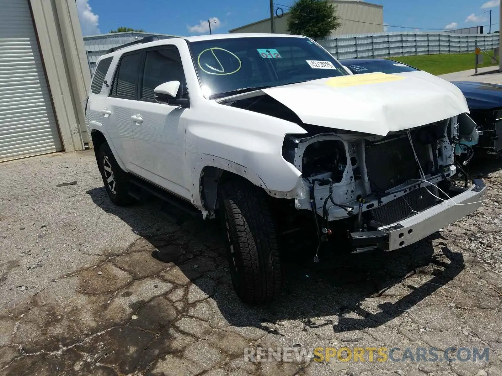 1 Photograph of a damaged car JTEBU5JR6K5635863 TOYOTA 4RUNNER 2019