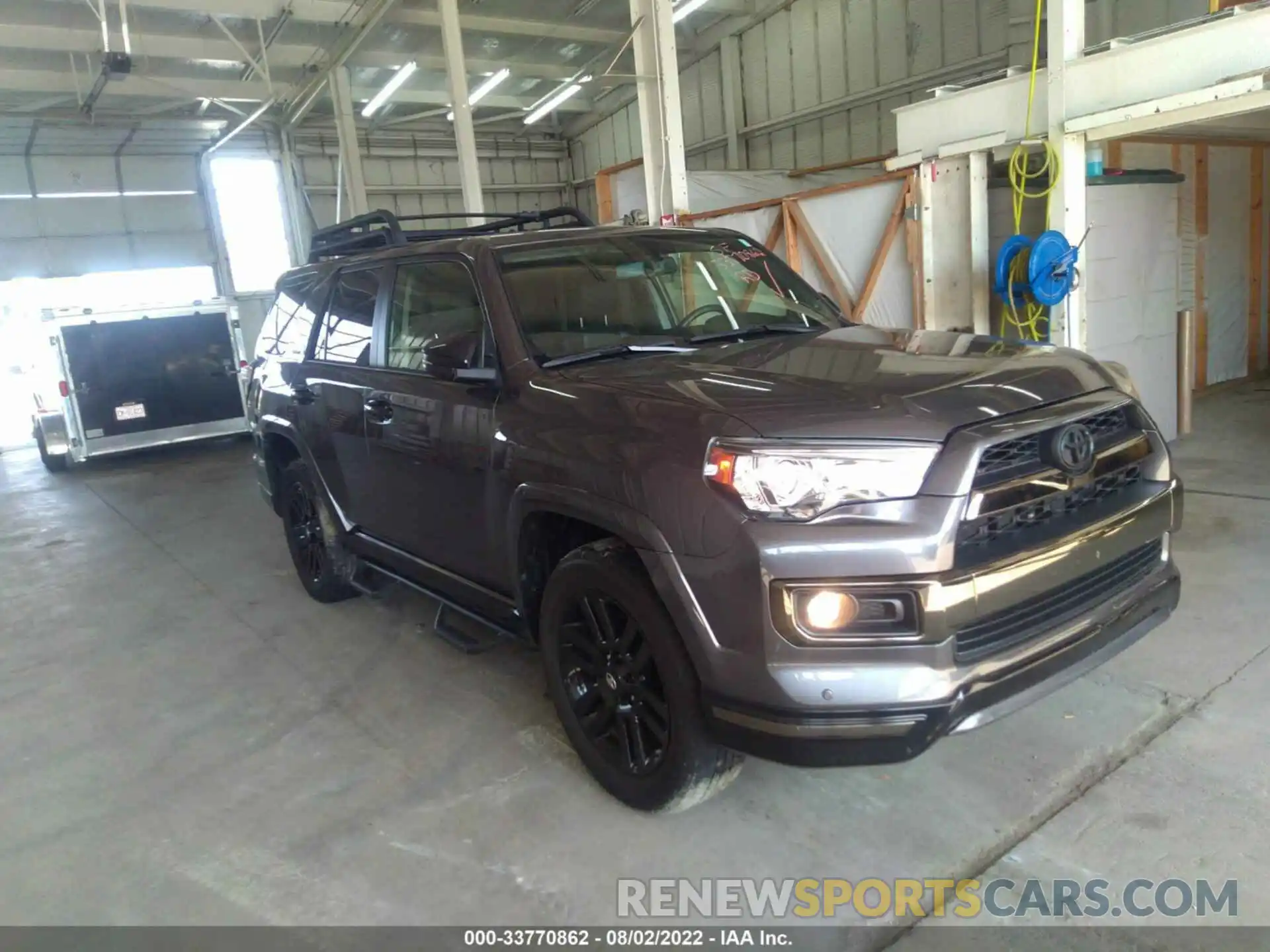 1 Photograph of a damaged car JTEBU5JR6K5652050 TOYOTA 4RUNNER 2019