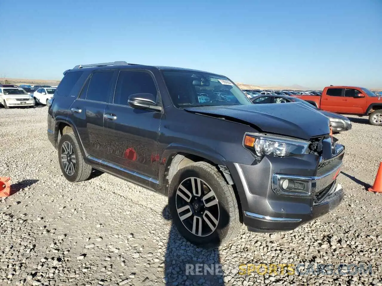 4 Photograph of a damaged car JTEBU5JR6K5653912 TOYOTA 4RUNNER 2019