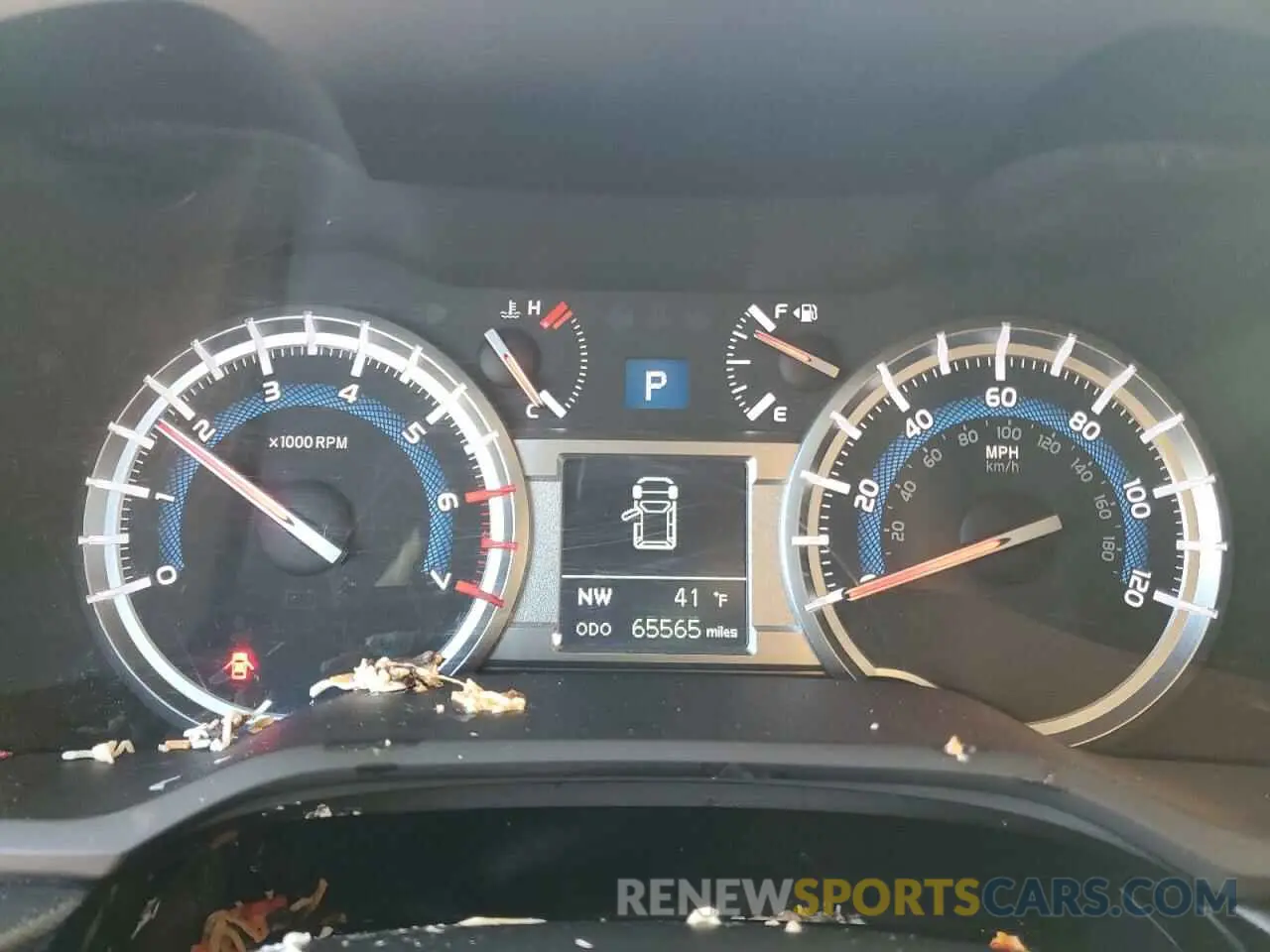 9 Photograph of a damaged car JTEBU5JR6K5653912 TOYOTA 4RUNNER 2019