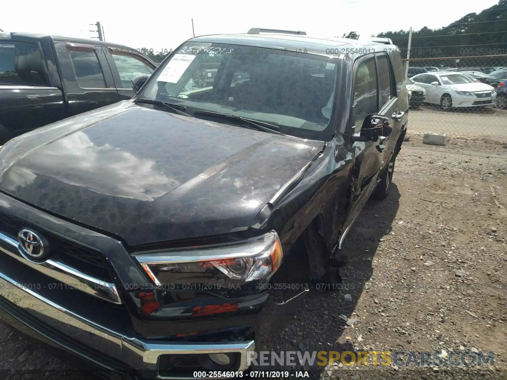 2 Photograph of a damaged car JTEBU5JR6K5681502 TOYOTA 4RUNNER 2019