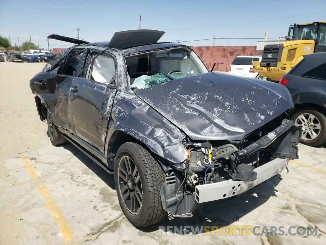 1 Photograph of a damaged car JTEBU5JR6K5695769 TOYOTA 4RUNNER 2019