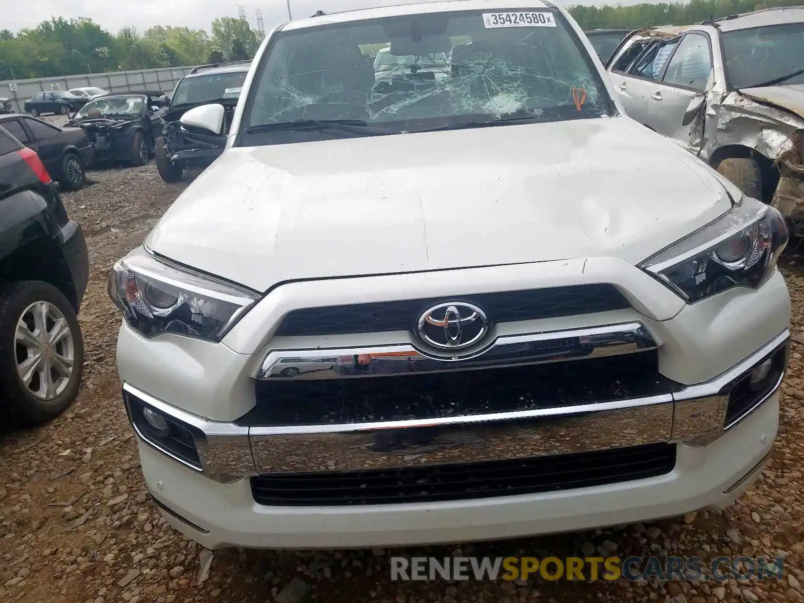 9 Photograph of a damaged car JTEBU5JR6K5696629 TOYOTA 4RUNNER 2019