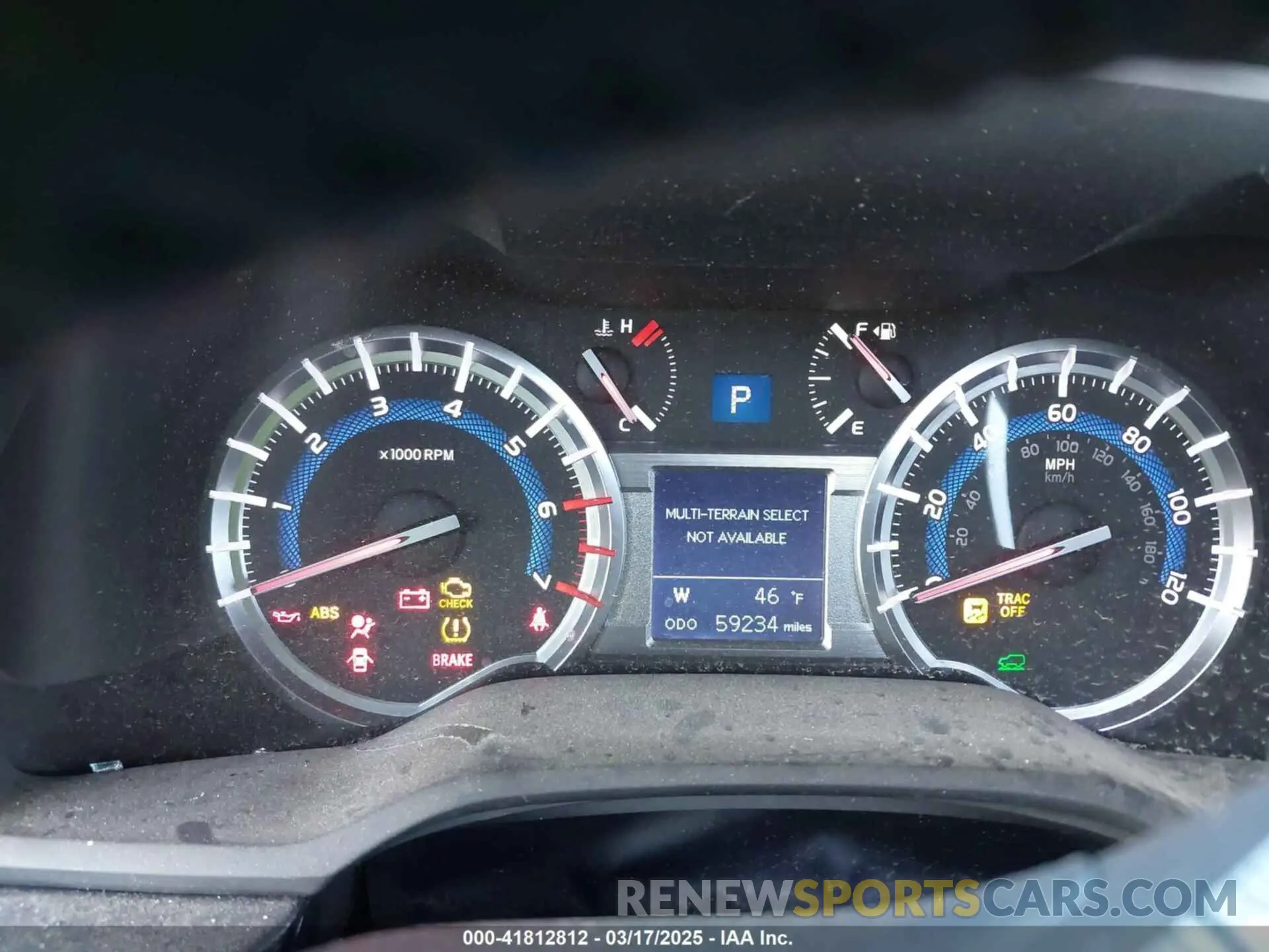 7 Photograph of a damaged car JTEBU5JR6K5702817 TOYOTA 4RUNNER 2019