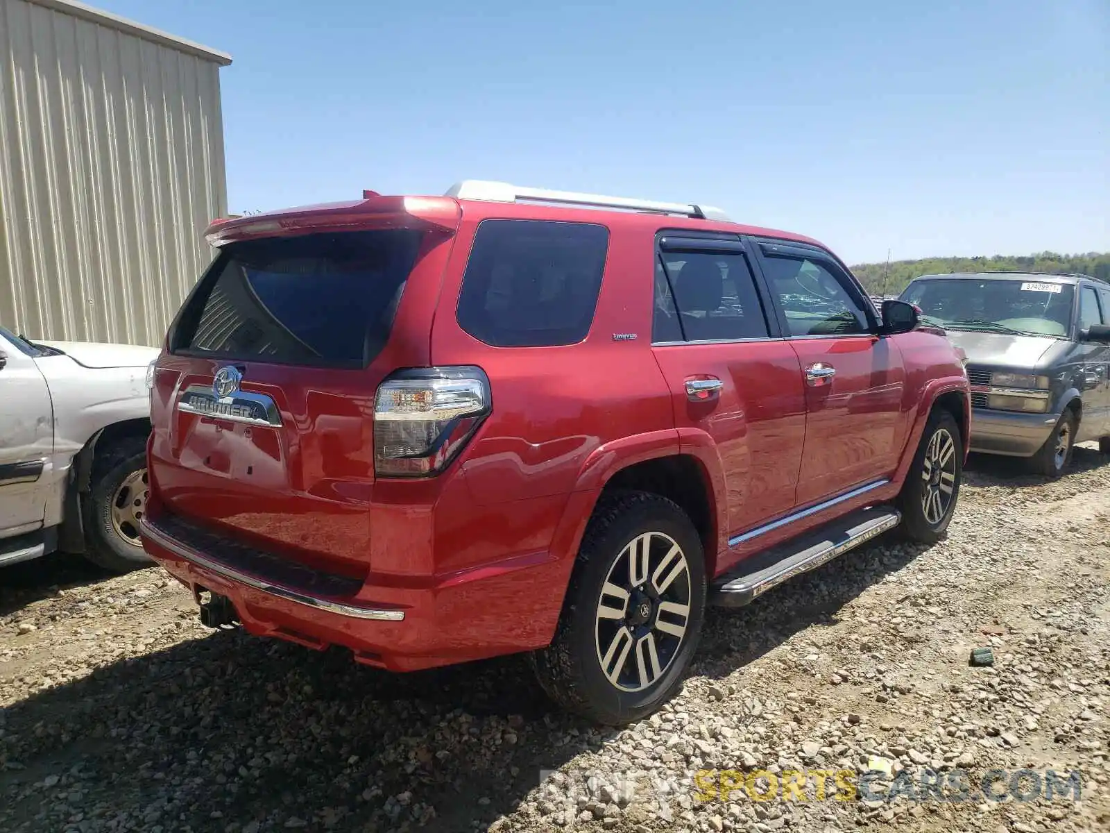 4 Photograph of a damaged car JTEBU5JR6K5709881 TOYOTA 4RUNNER 2019