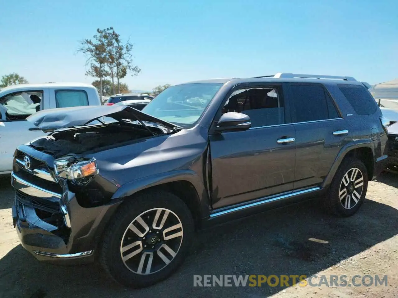 1 Photograph of a damaged car JTEBU5JR6K5712957 TOYOTA 4RUNNER 2019