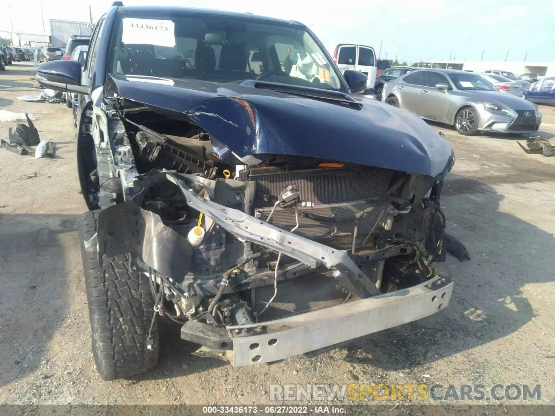 6 Photograph of a damaged car JTEBU5JR6K5723165 TOYOTA 4RUNNER 2019