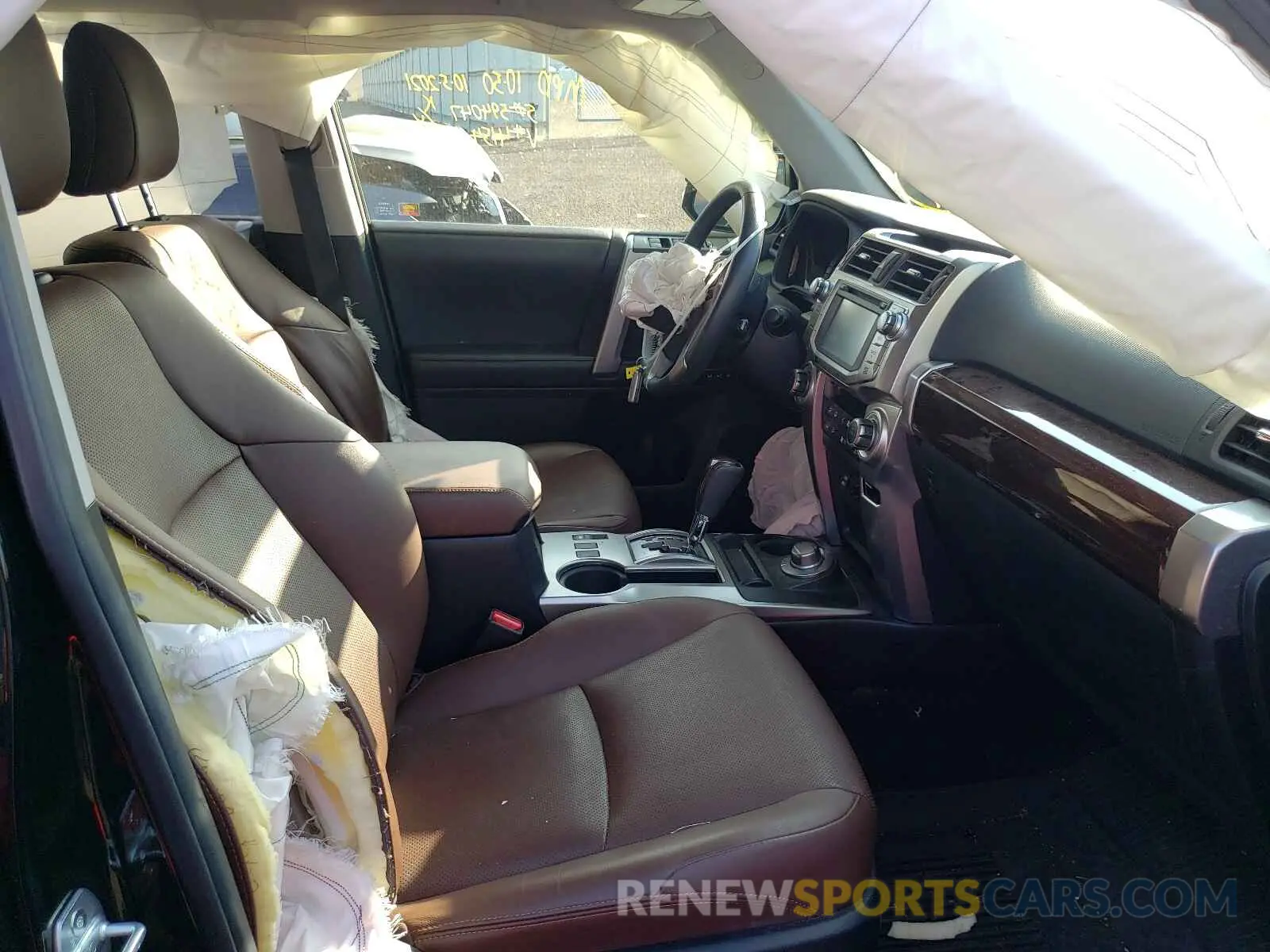 5 Photograph of a damaged car JTEBU5JR6K5724154 TOYOTA 4RUNNER 2019