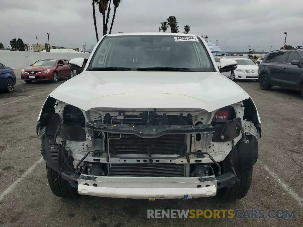 5 Photograph of a damaged car JTEBU5JR6K5727958 TOYOTA 4RUNNER 2019