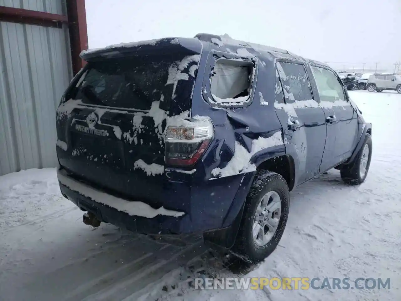 4 Photograph of a damaged car JTEBU5JR6K5730228 TOYOTA 4RUNNER 2019