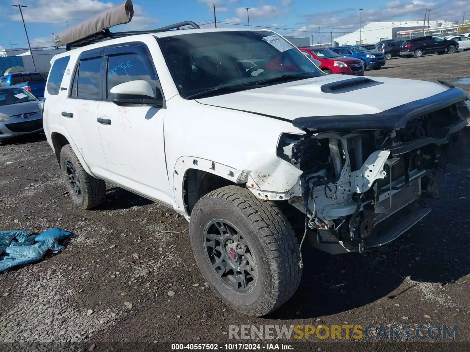 1 Photograph of a damaged car JTEBU5JR6K5730925 TOYOTA 4RUNNER 2019