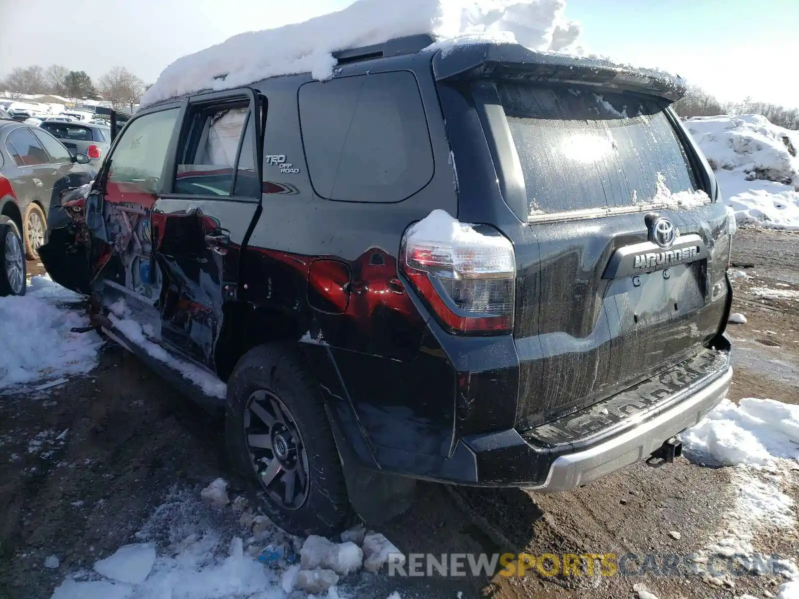 3 Photograph of a damaged car JTEBU5JR6K5734294 TOYOTA 4RUNNER 2019