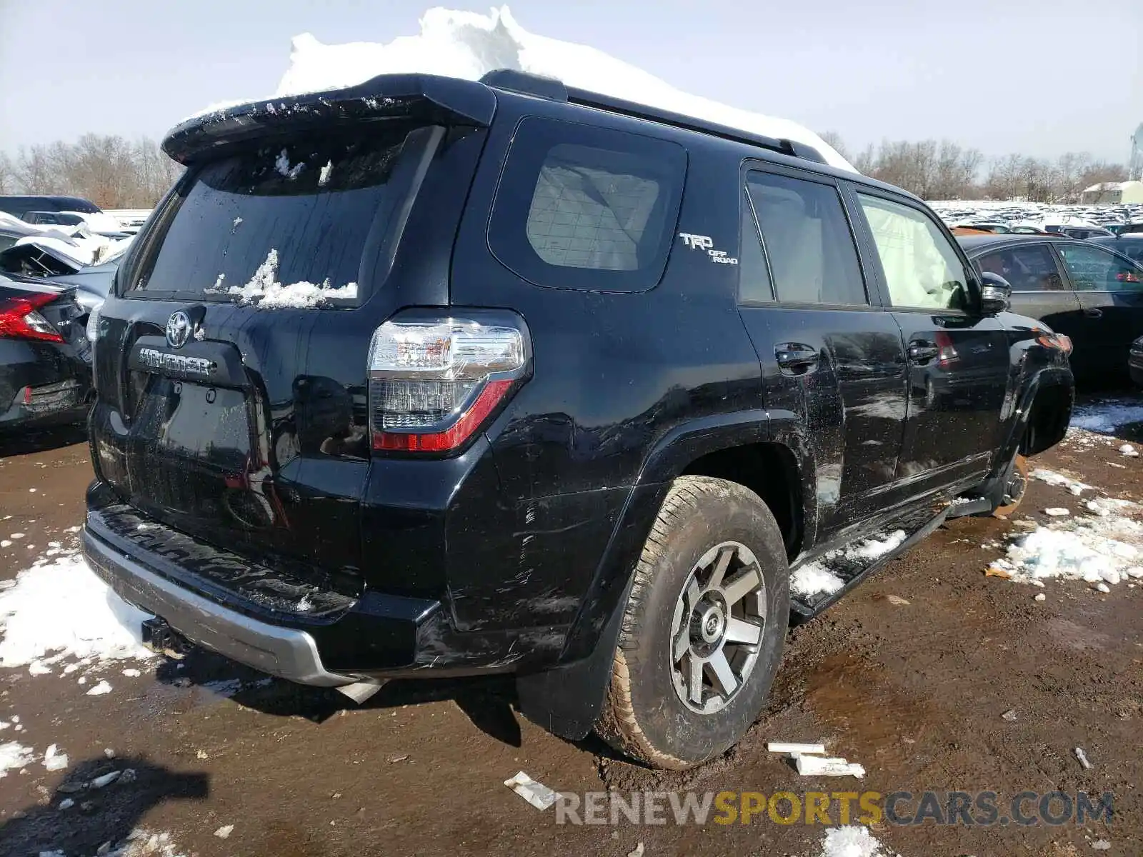 4 Photograph of a damaged car JTEBU5JR6K5734294 TOYOTA 4RUNNER 2019