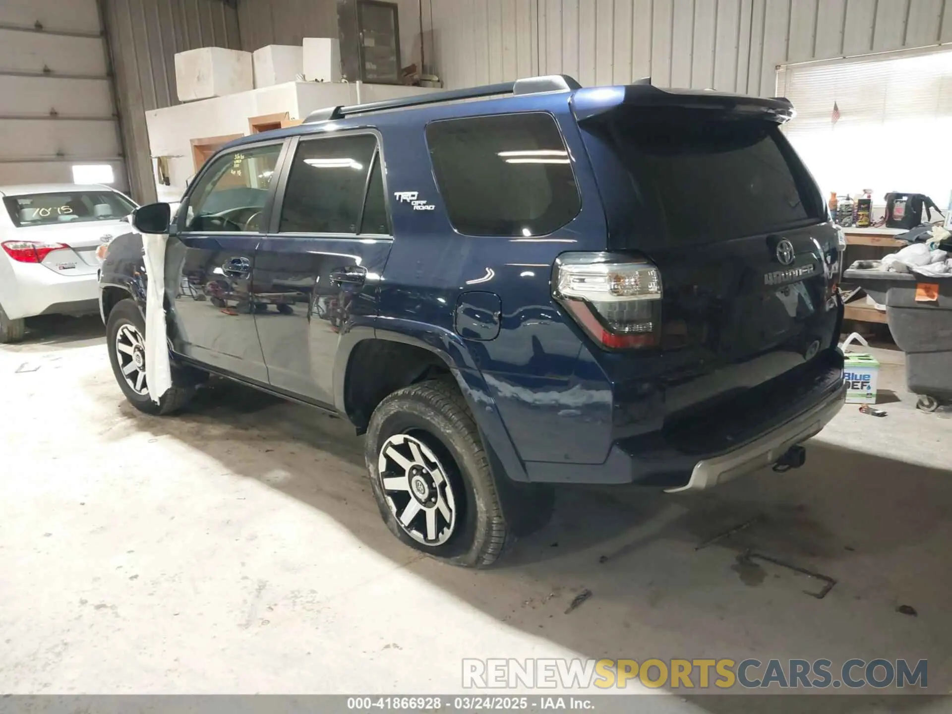 3 Photograph of a damaged car JTEBU5JR7K5617372 TOYOTA 4RUNNER 2019