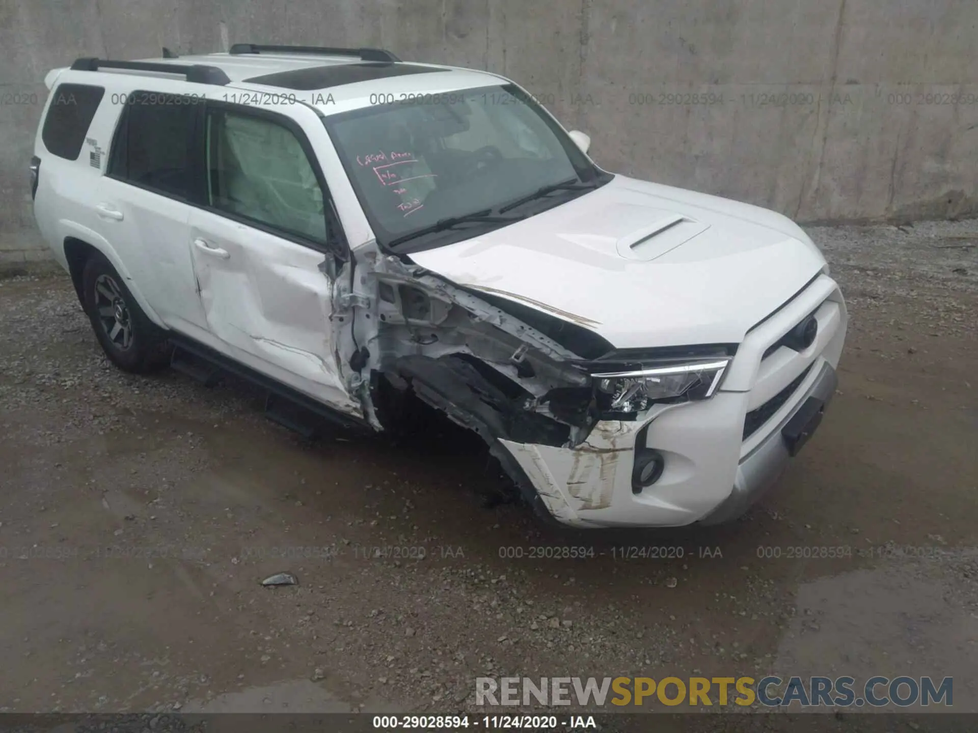 6 Photograph of a damaged car JTEBU5JR7K5632471 TOYOTA 4RUNNER 2019