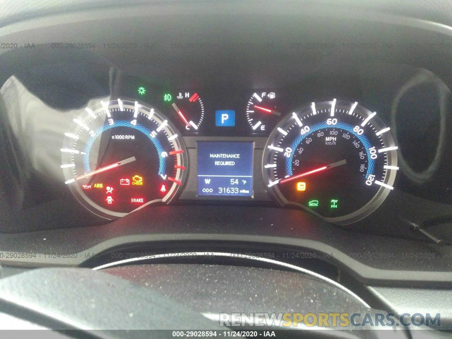 7 Photograph of a damaged car JTEBU5JR7K5632471 TOYOTA 4RUNNER 2019
