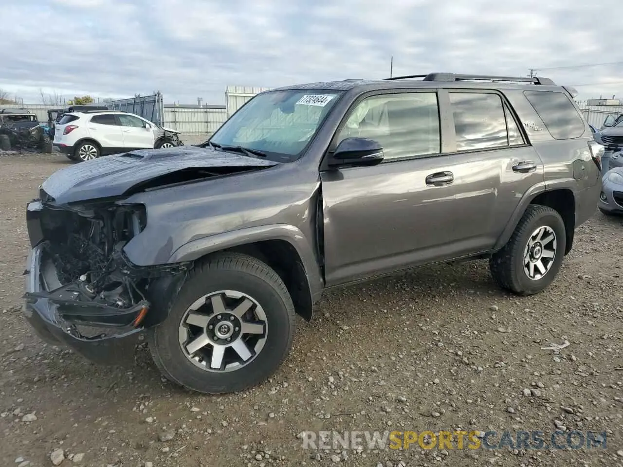 1 Photograph of a damaged car JTEBU5JR7K5635693 TOYOTA 4RUNNER 2019