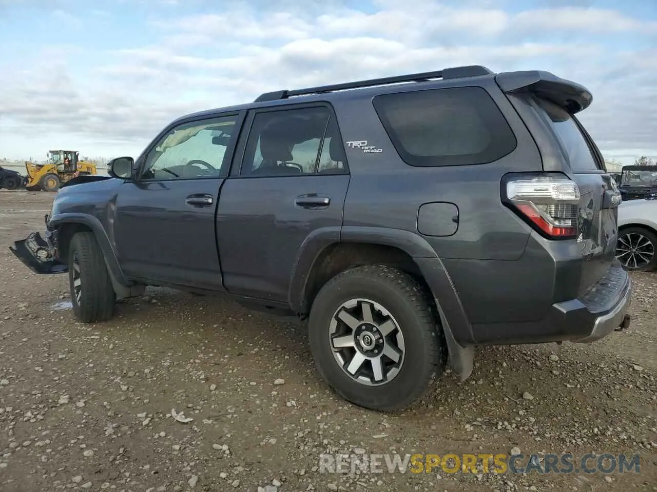 2 Photograph of a damaged car JTEBU5JR7K5635693 TOYOTA 4RUNNER 2019