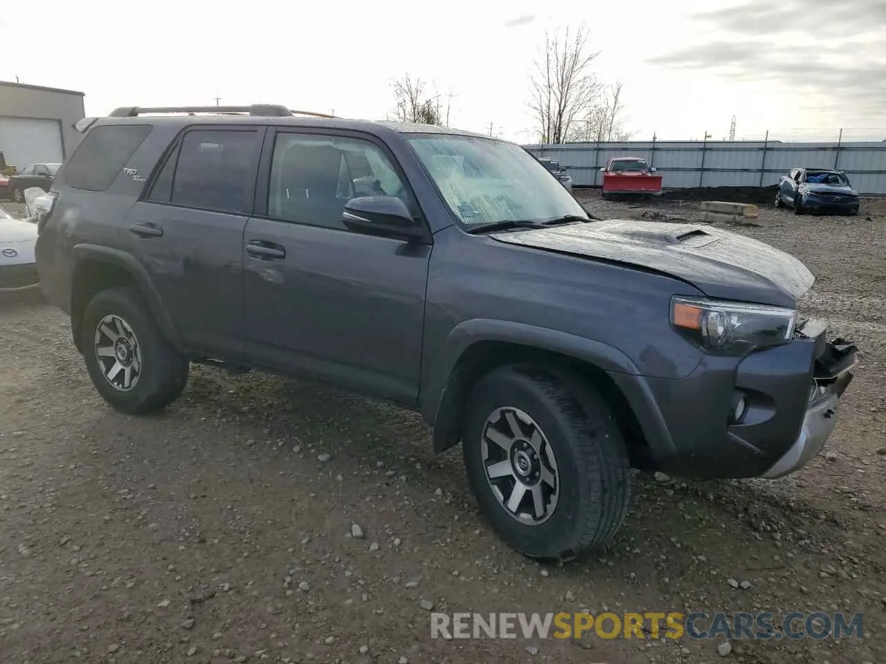 4 Photograph of a damaged car JTEBU5JR7K5635693 TOYOTA 4RUNNER 2019