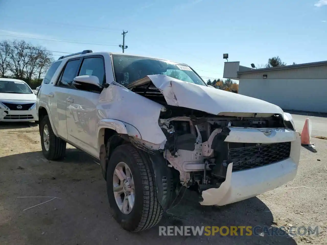 1 Photograph of a damaged car JTEBU5JR7K5637007 TOYOTA 4RUNNER 2019