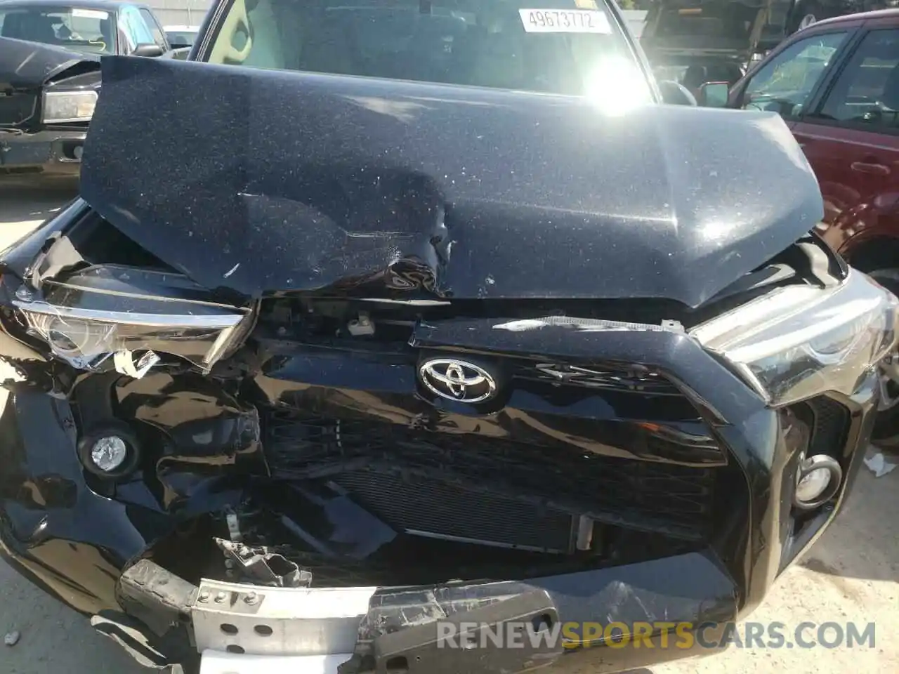 7 Photograph of a damaged car JTEBU5JR7K5644667 TOYOTA 4RUNNER 2019