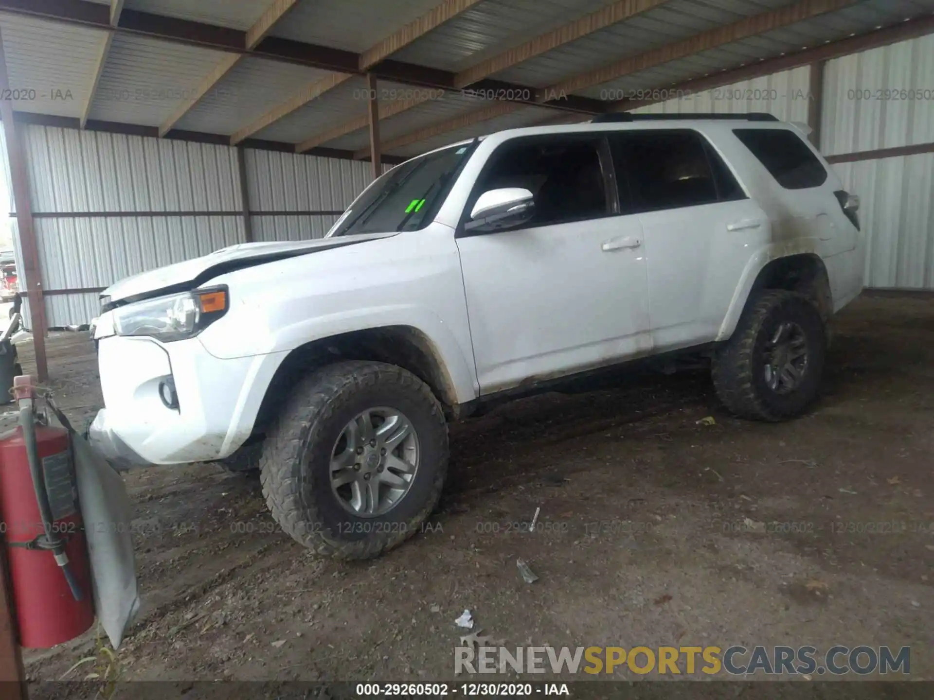 2 Photograph of a damaged car JTEBU5JR7K5645026 TOYOTA 4RUNNER 2019