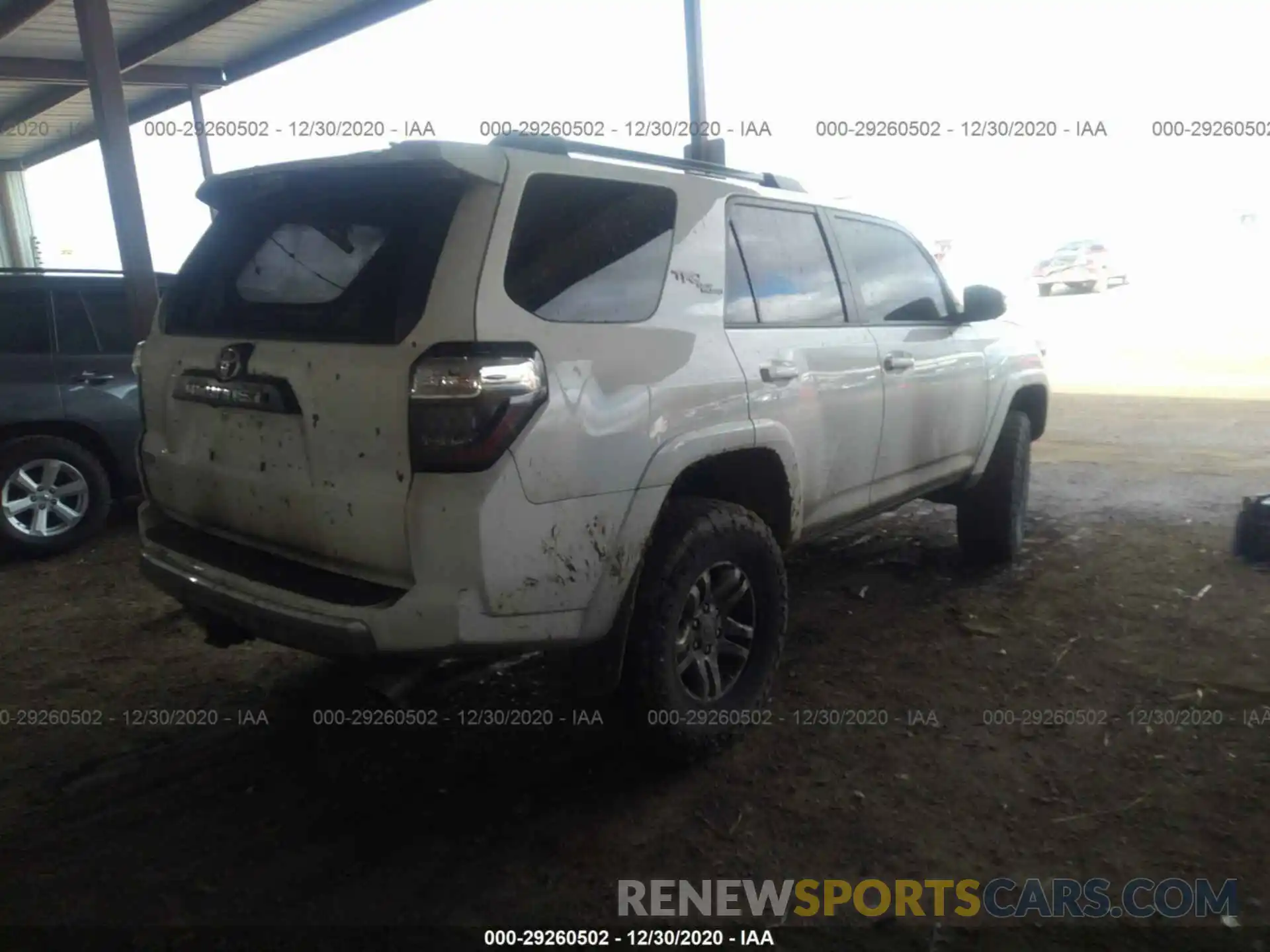 4 Photograph of a damaged car JTEBU5JR7K5645026 TOYOTA 4RUNNER 2019