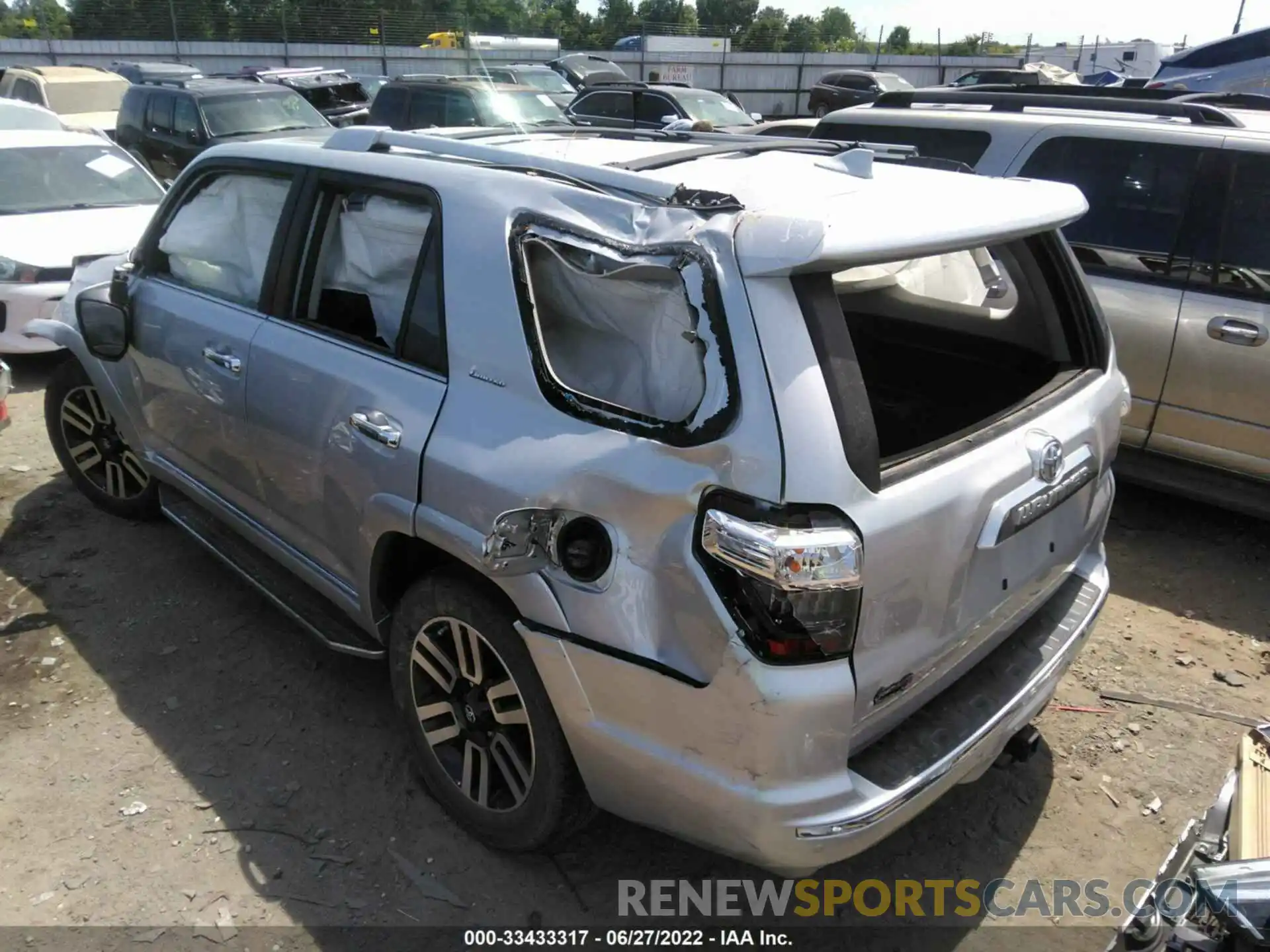 6 Photograph of a damaged car JTEBU5JR7K5647651 TOYOTA 4RUNNER 2019