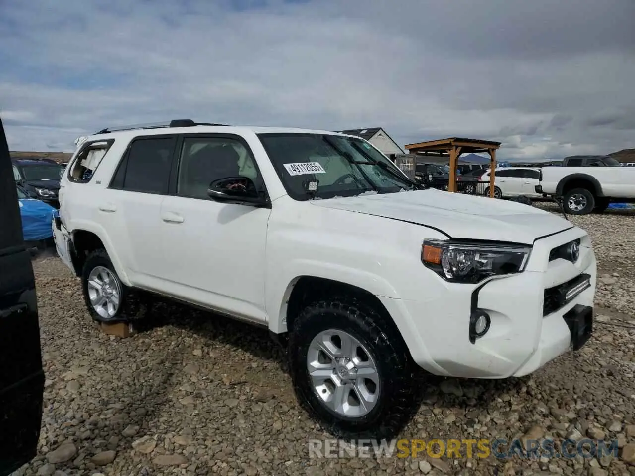 4 Photograph of a damaged car JTEBU5JR7K5663185 TOYOTA 4RUNNER 2019
