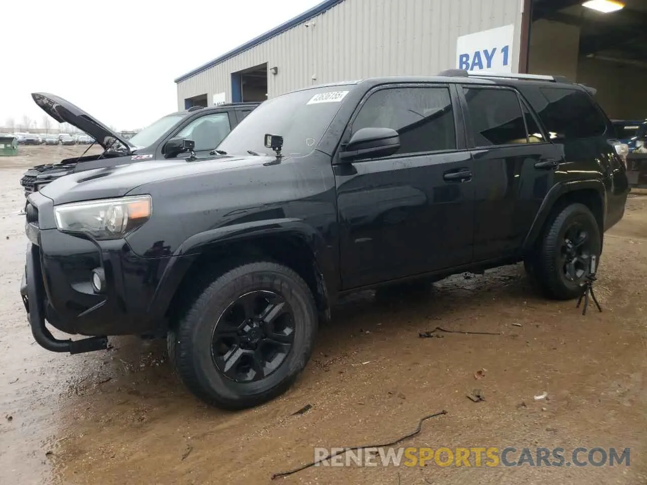 1 Photograph of a damaged car JTEBU5JR7K5665518 TOYOTA 4RUNNER 2019