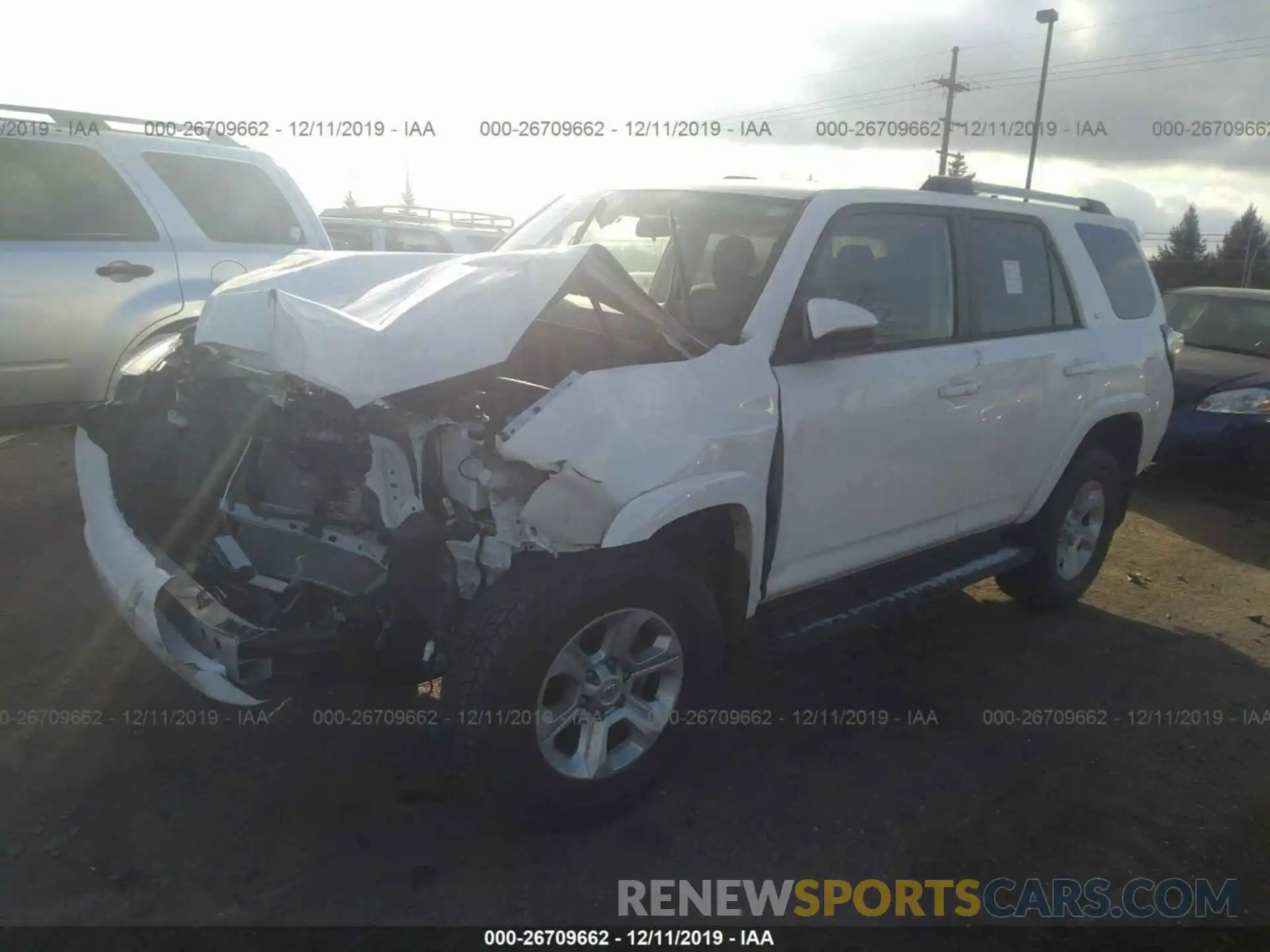 2 Photograph of a damaged car JTEBU5JR7K5670248 TOYOTA 4RUNNER 2019