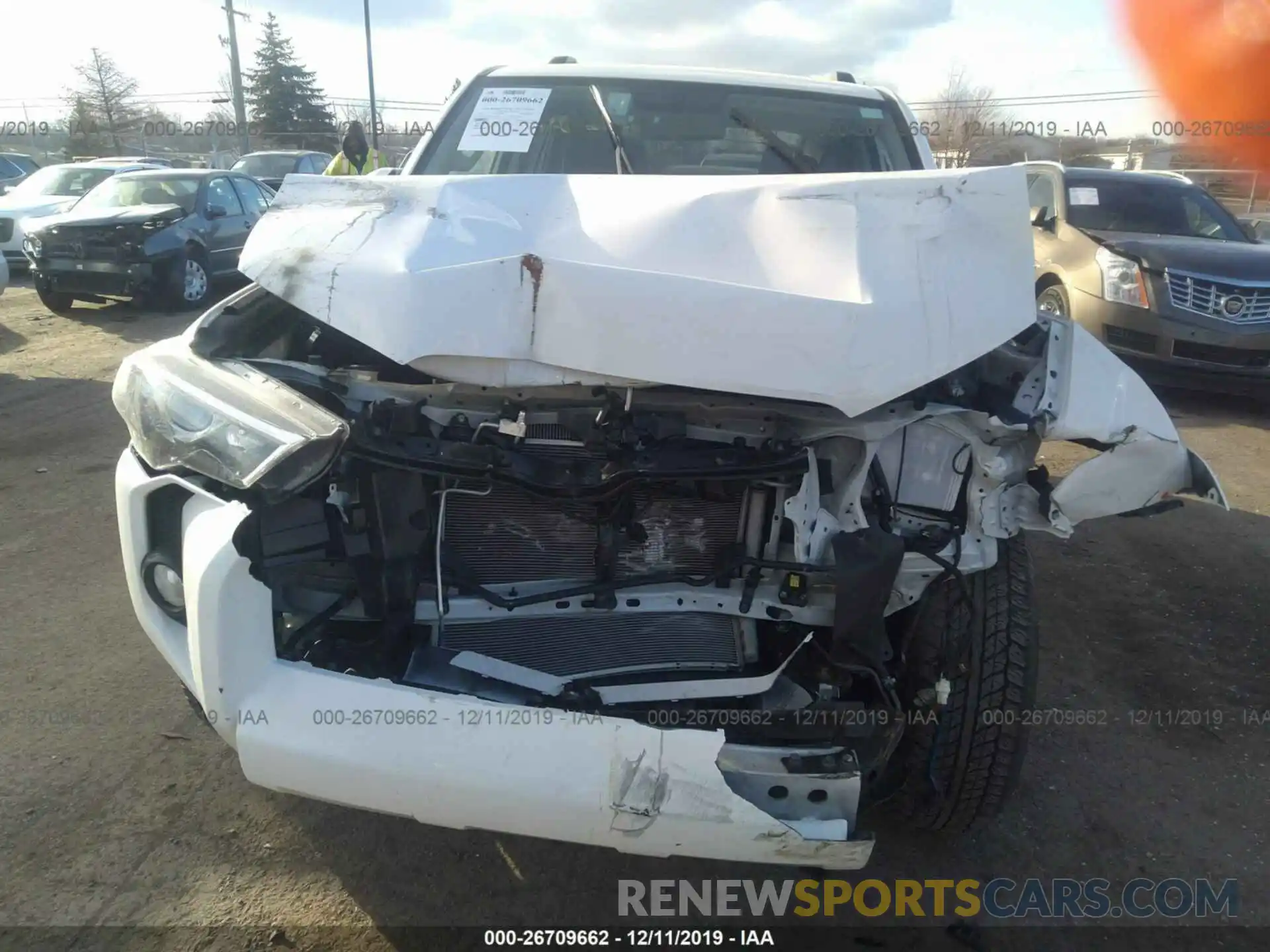 6 Photograph of a damaged car JTEBU5JR7K5670248 TOYOTA 4RUNNER 2019