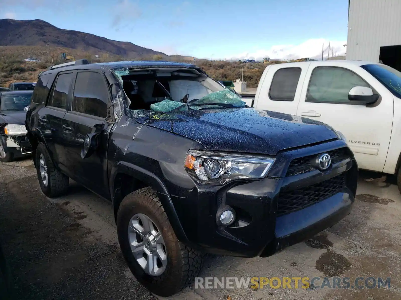 1 Photograph of a damaged car JTEBU5JR7K5671299 TOYOTA 4RUNNER 2019