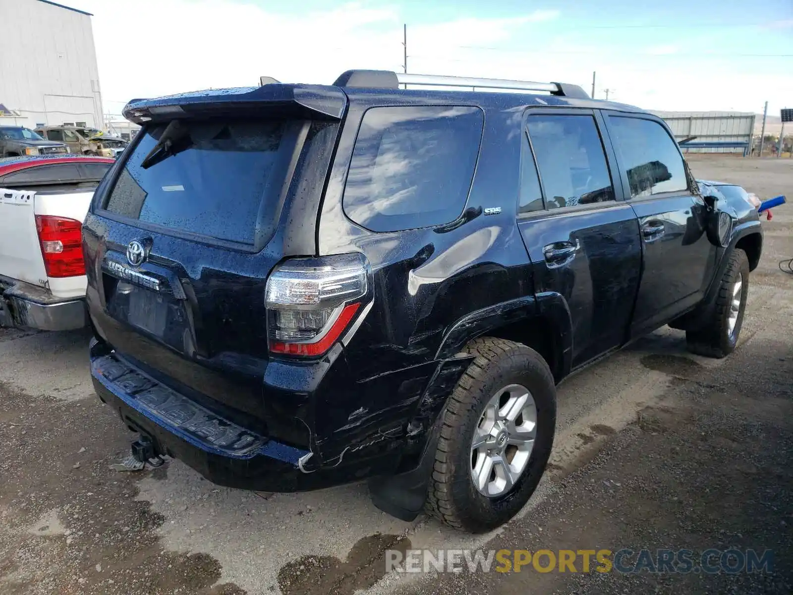 4 Photograph of a damaged car JTEBU5JR7K5671299 TOYOTA 4RUNNER 2019