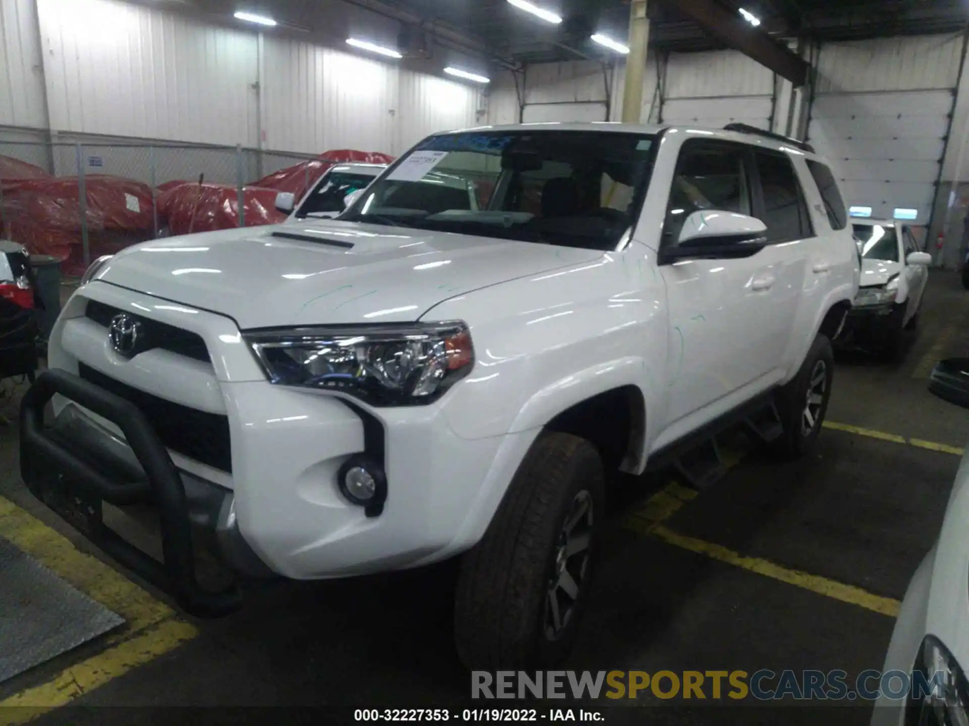 2 Photograph of a damaged car JTEBU5JR7K5674848 TOYOTA 4RUNNER 2019