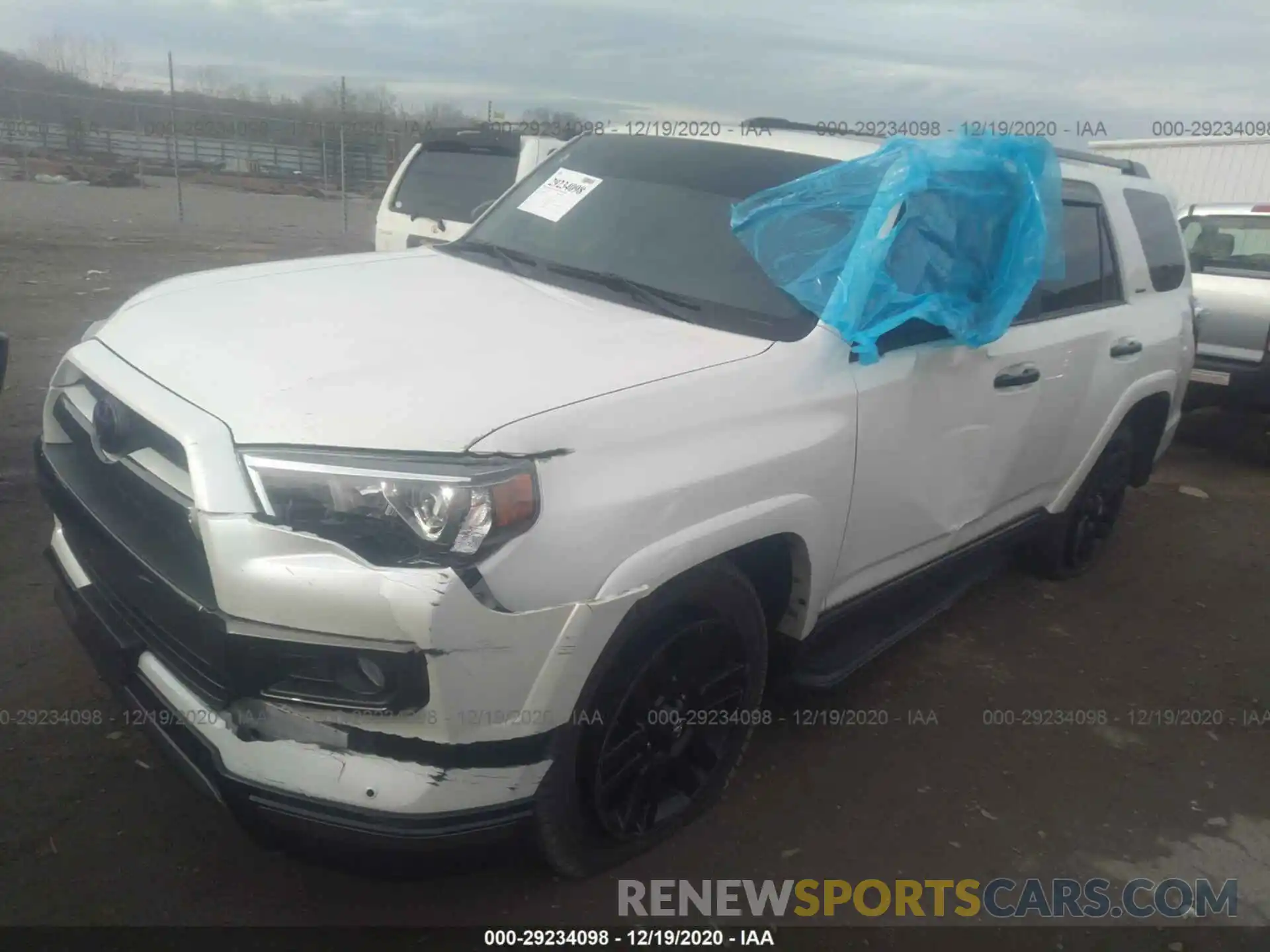 2 Photograph of a damaged car JTEBU5JR7K5677183 TOYOTA 4RUNNER 2019