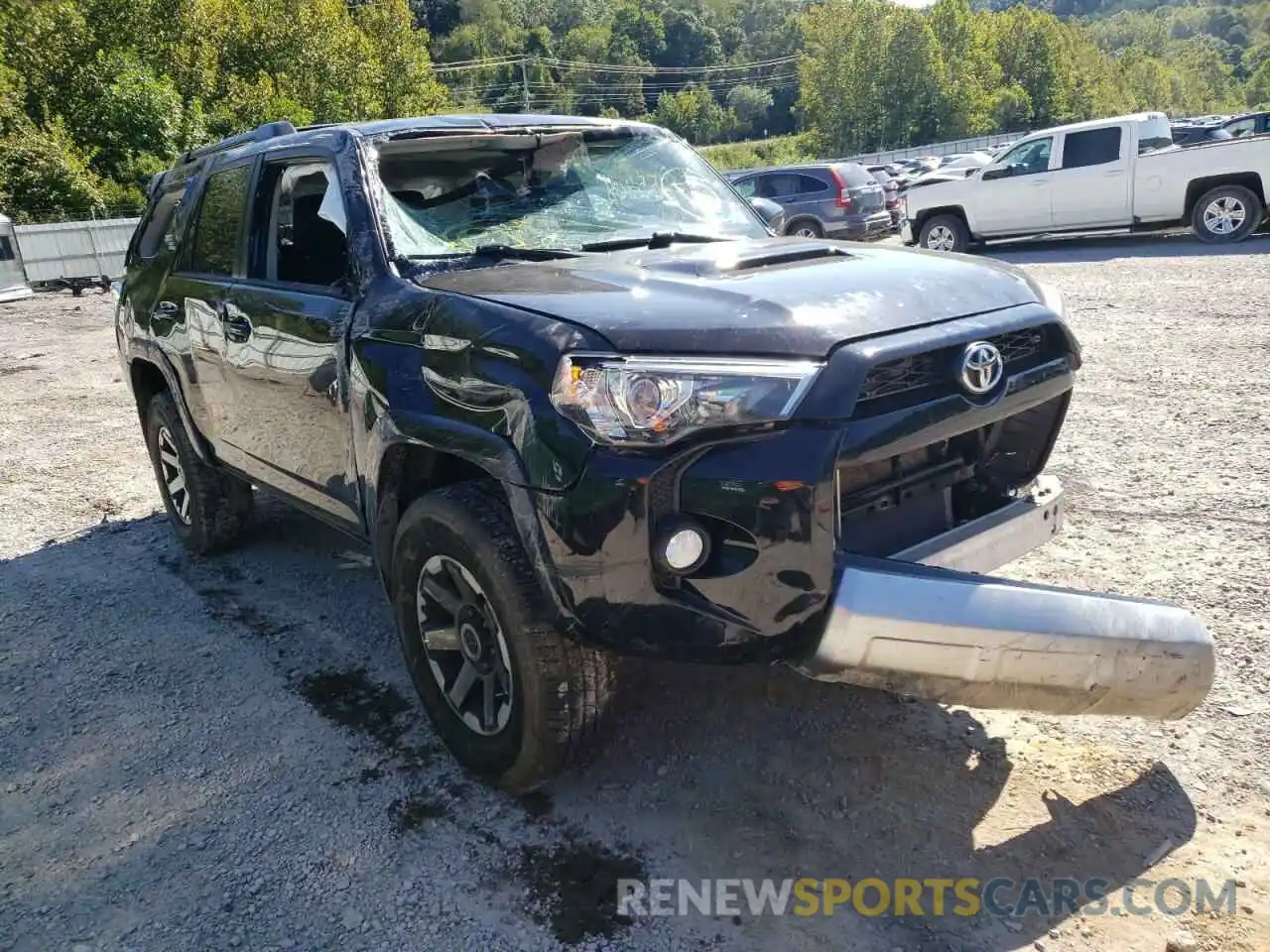 1 Photograph of a damaged car JTEBU5JR7K5679337 TOYOTA 4RUNNER 2019