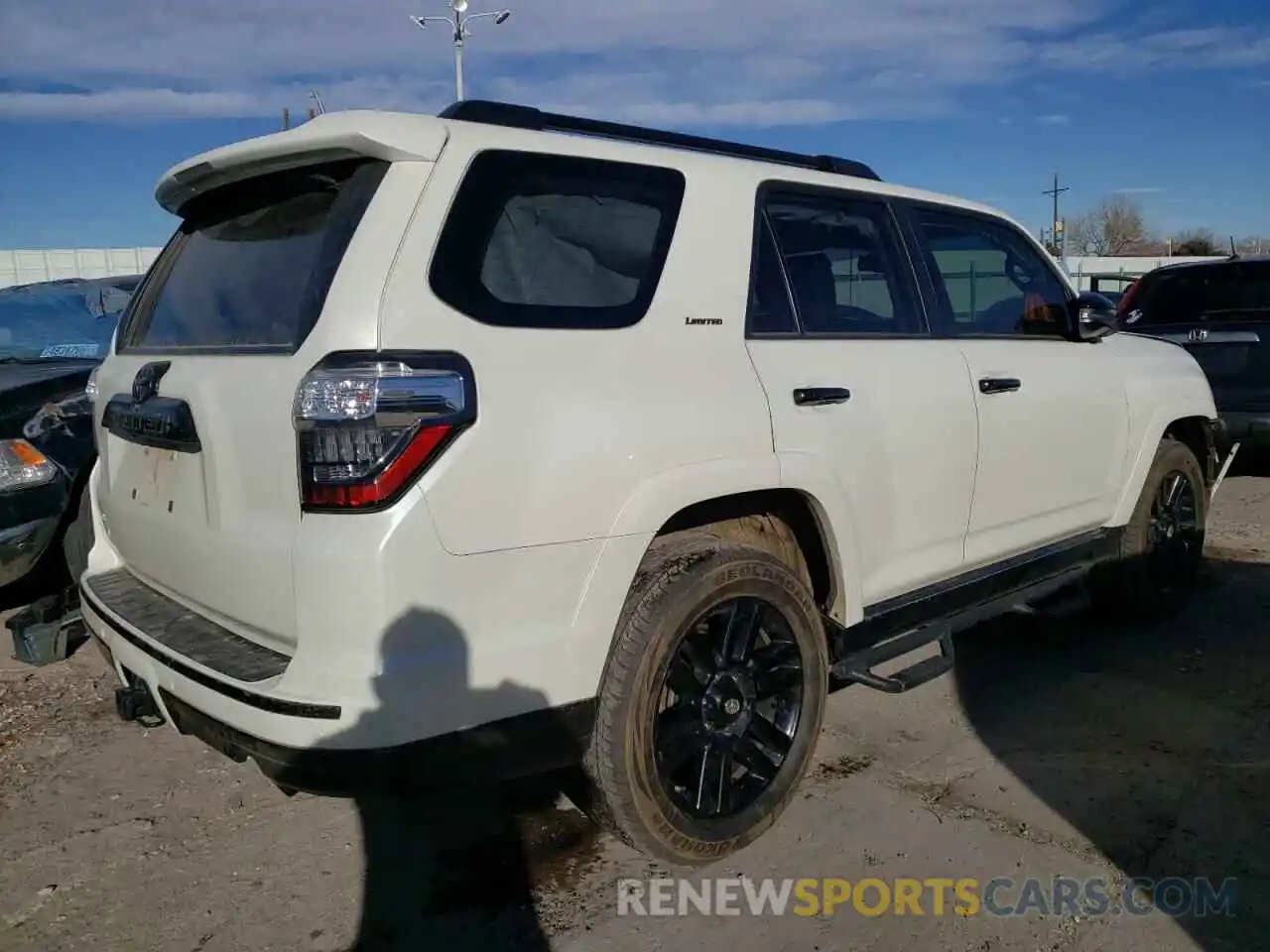 4 Photograph of a damaged car JTEBU5JR7K5693562 TOYOTA 4RUNNER 2019