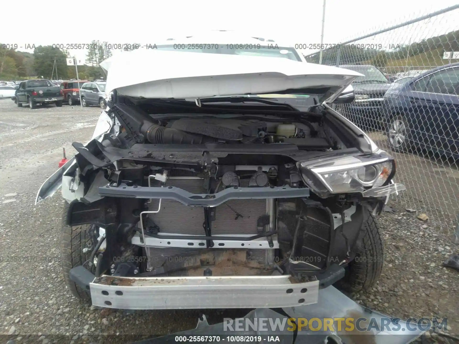 6 Photograph of a damaged car JTEBU5JR7K5694727 TOYOTA 4RUNNER 2019