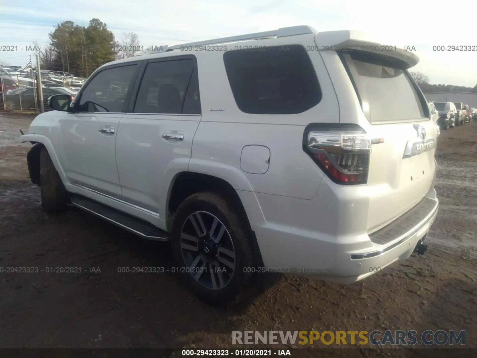 3 Photograph of a damaged car JTEBU5JR7K5695375 TOYOTA 4RUNNER 2019