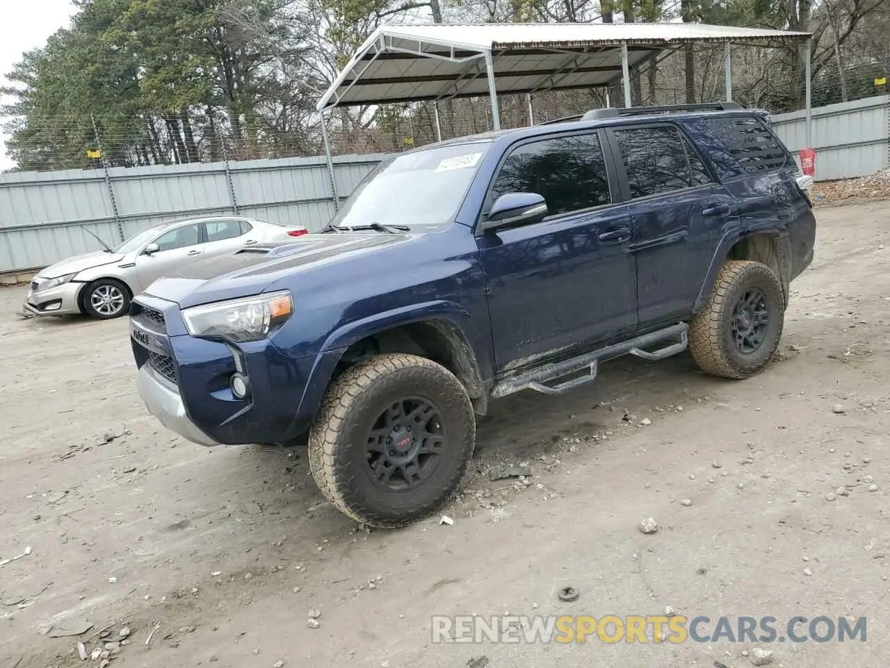 1 Photograph of a damaged car JTEBU5JR7K5695831 TOYOTA 4RUNNER 2019