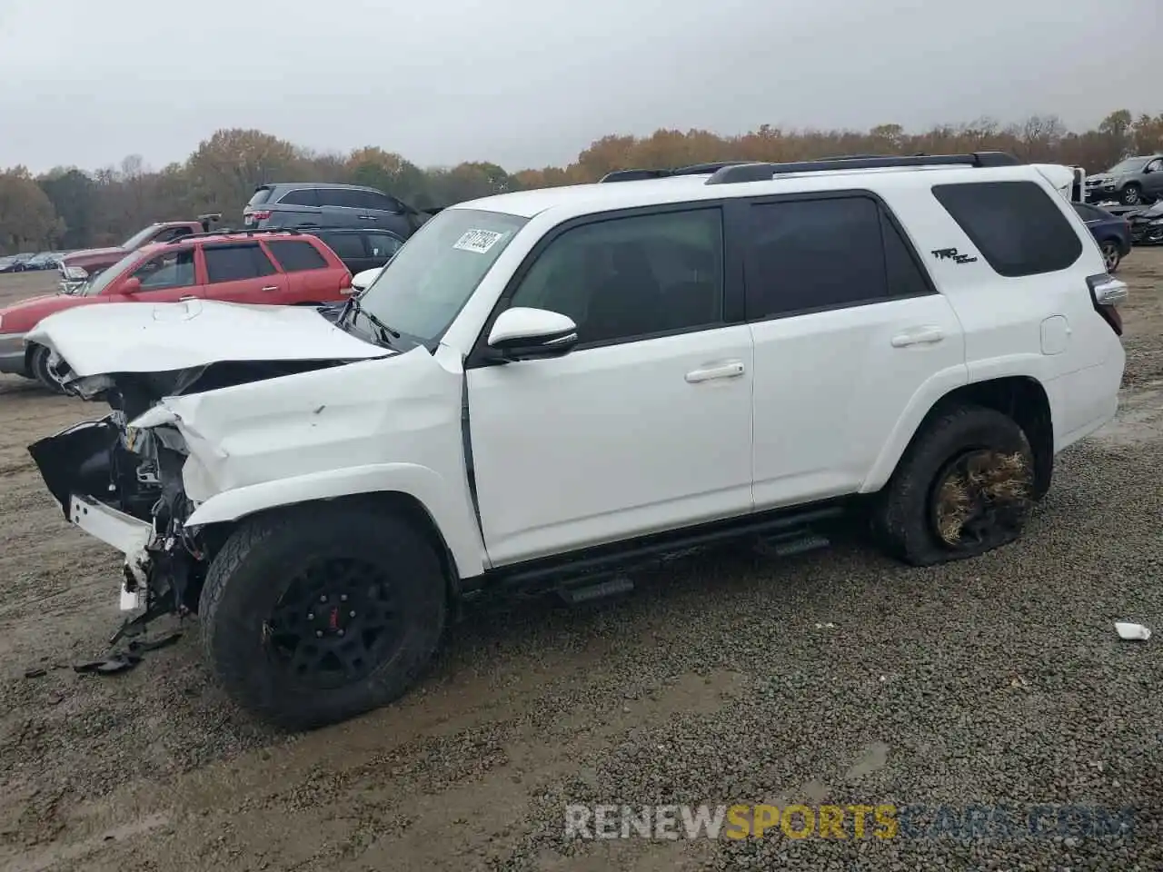 1 Photograph of a damaged car JTEBU5JR7K5698258 TOYOTA 4RUNNER 2019