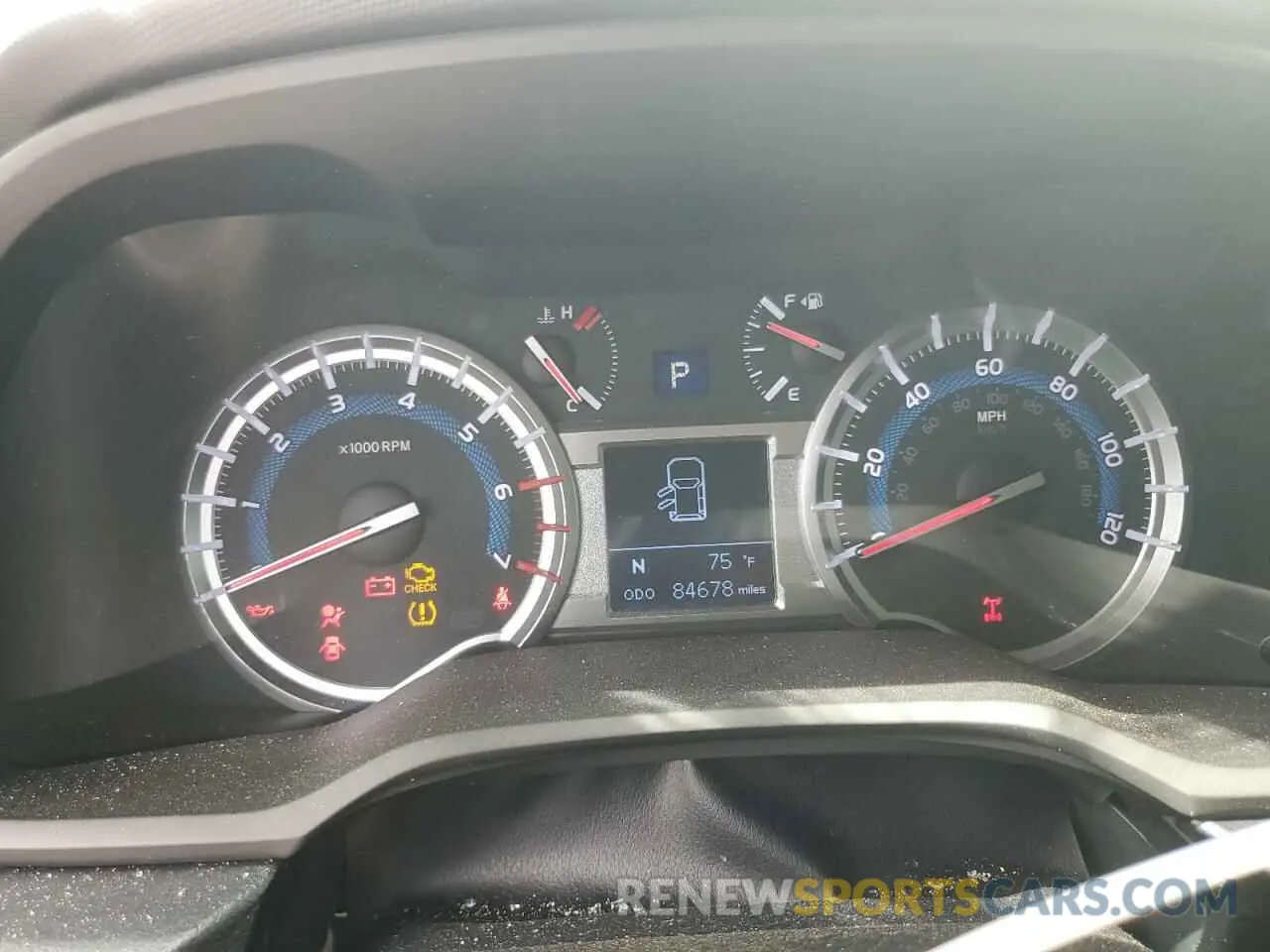 9 Photograph of a damaged car JTEBU5JR7K5703538 TOYOTA 4RUNNER 2019