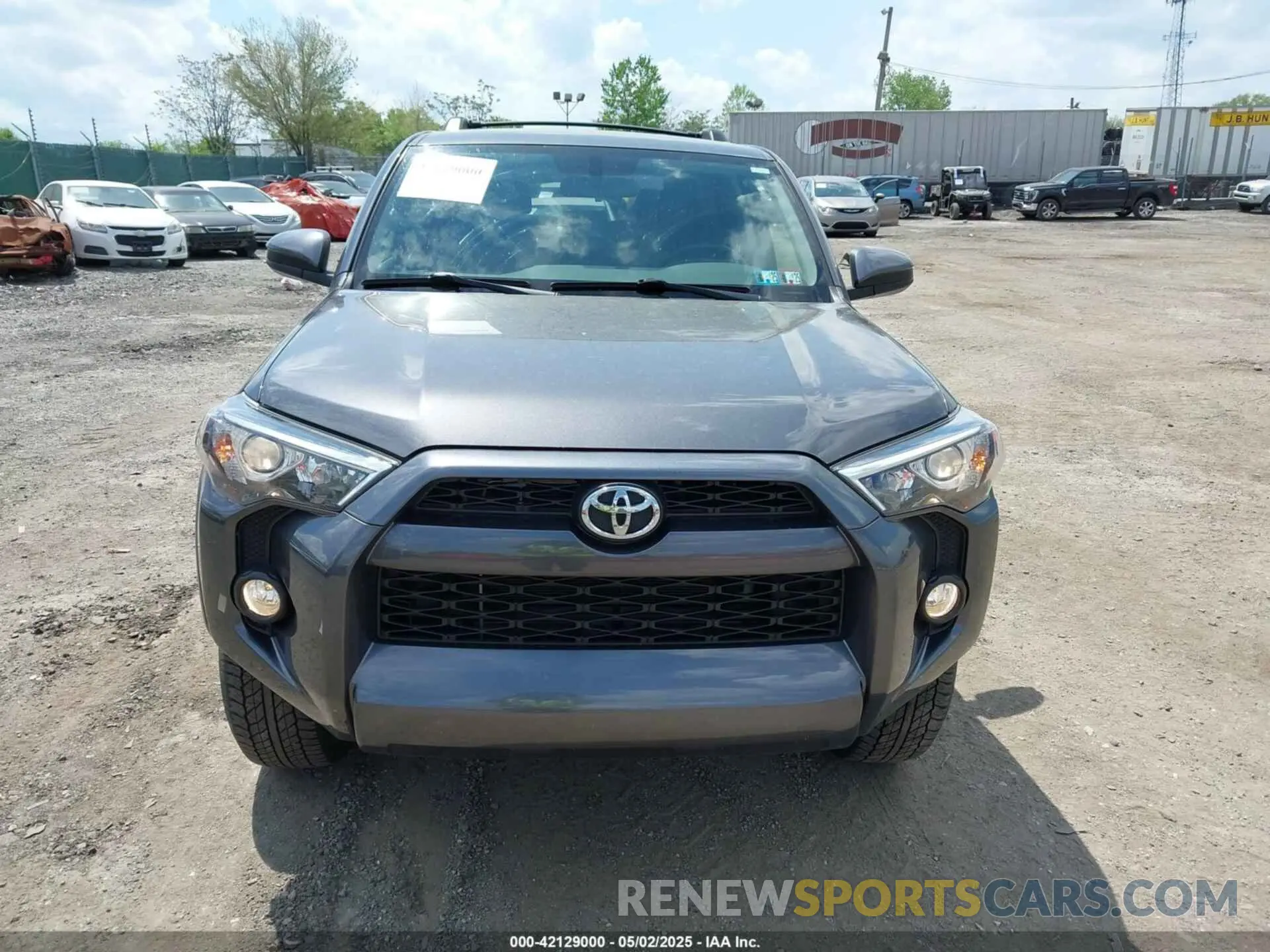 13 Photograph of a damaged car JTEBU5JR7K5710800 TOYOTA 4RUNNER 2019