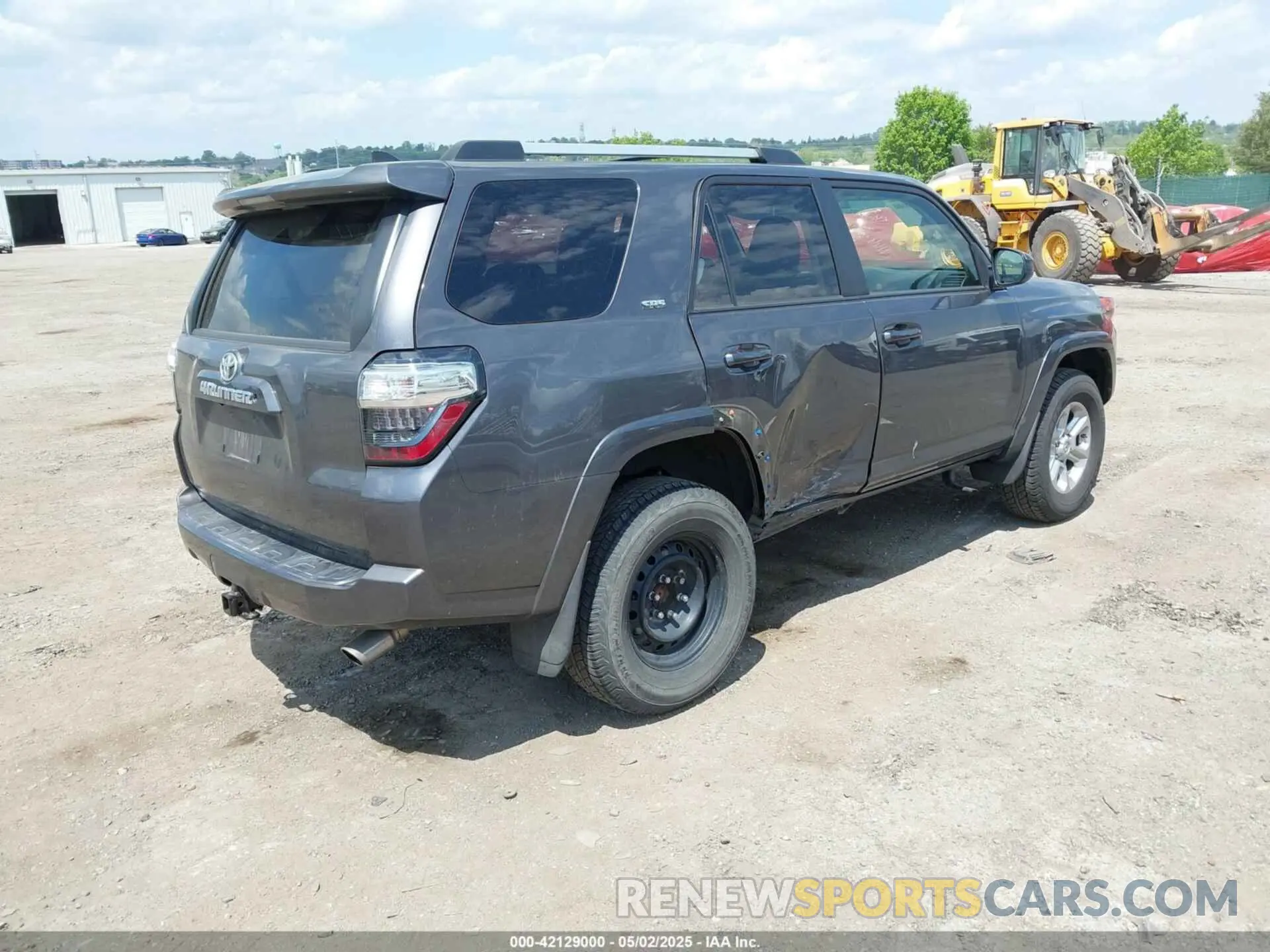 4 Photograph of a damaged car JTEBU5JR7K5710800 TOYOTA 4RUNNER 2019
