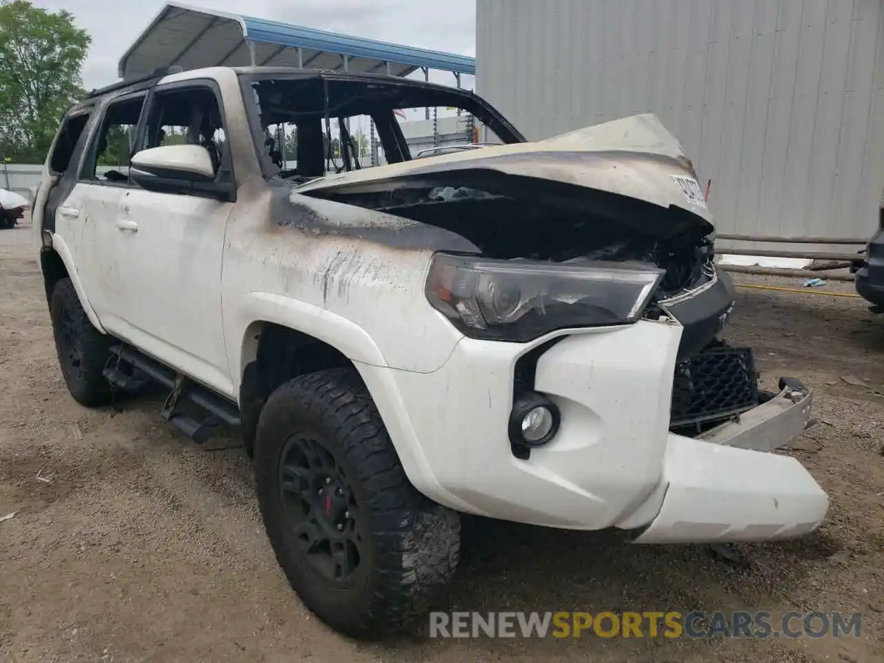 1 Photograph of a damaged car JTEBU5JR7K5711896 TOYOTA 4RUNNER 2019