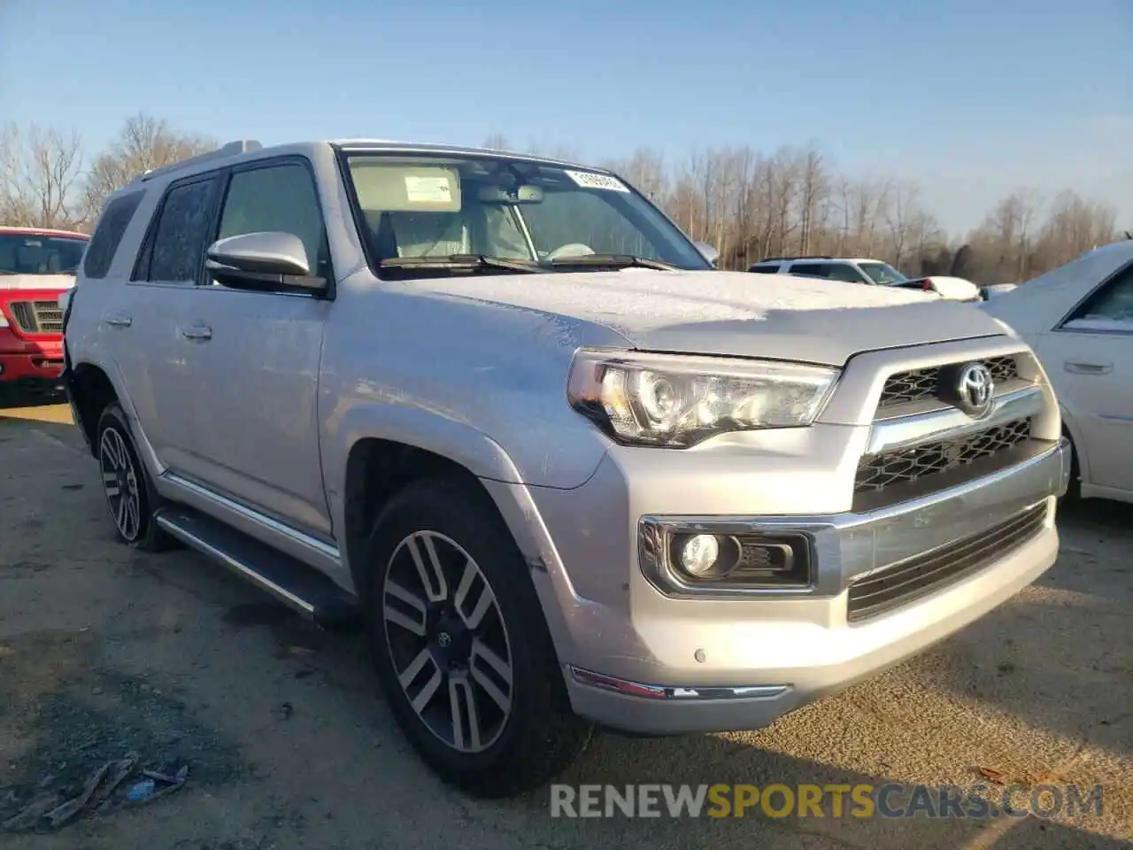 1 Photograph of a damaged car JTEBU5JR7K5715396 TOYOTA 4RUNNER 2019