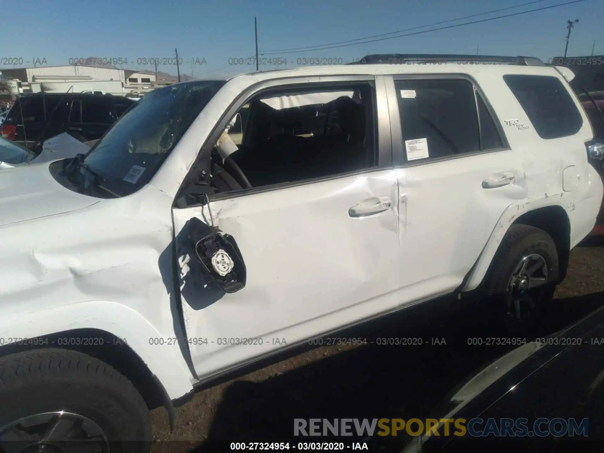 6 Photograph of a damaged car JTEBU5JR7K5716466 TOYOTA 4RUNNER 2019