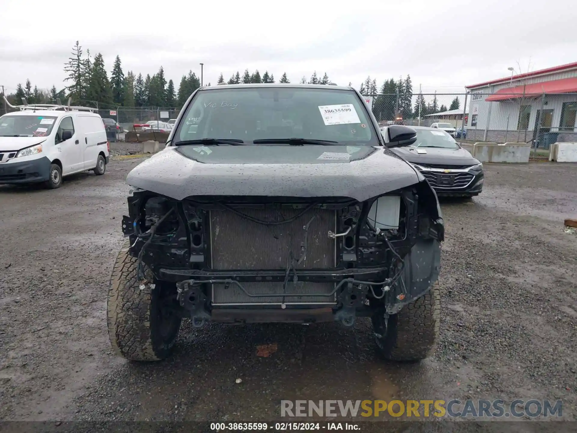 13 Photograph of a damaged car JTEBU5JR7K5718802 TOYOTA 4RUNNER 2019